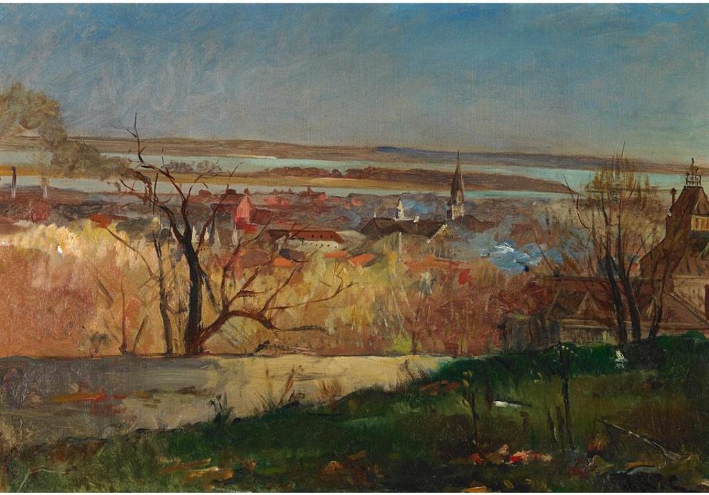 Joseph Saint Charles (1868-1956) - View Of Montreal