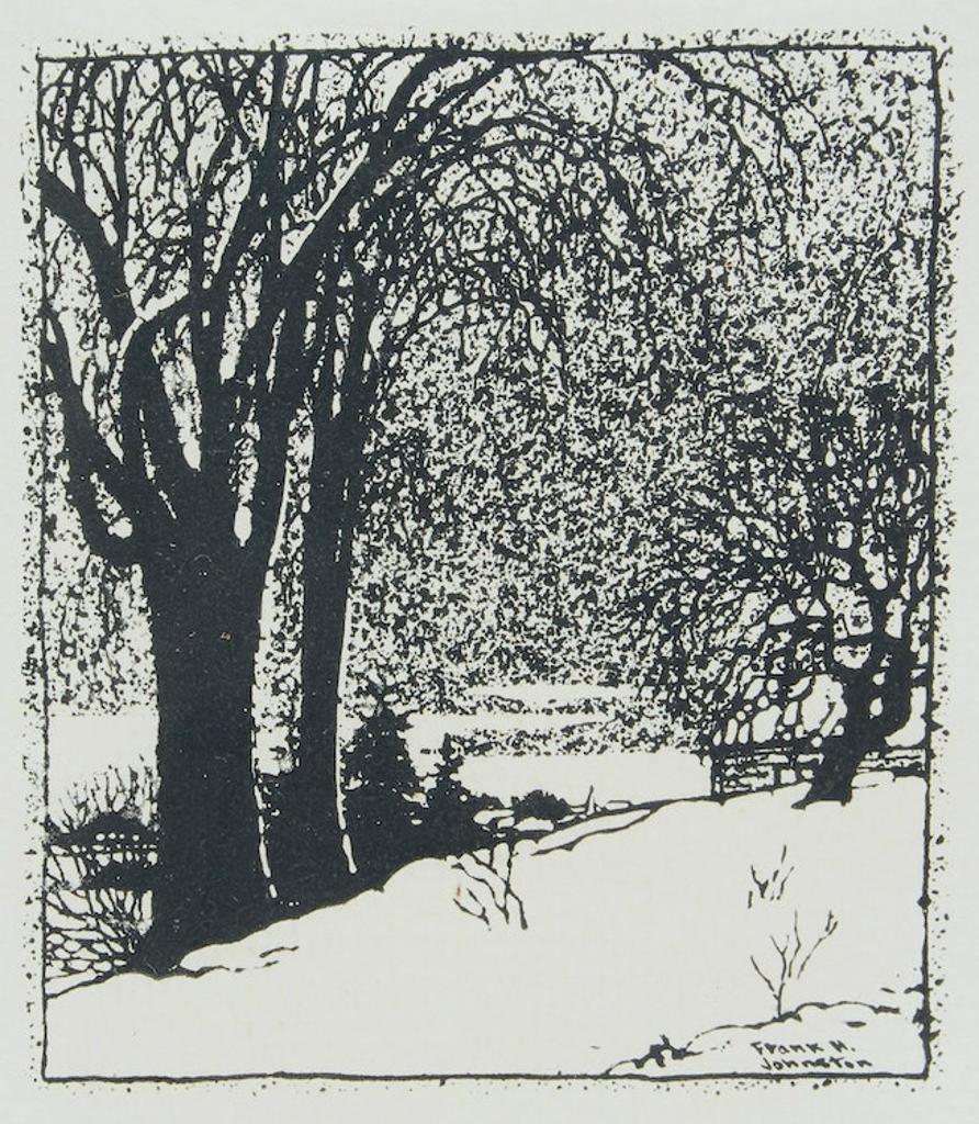 Frank (Franz) Hans Johnston (1888-1949) - Winter Cover
