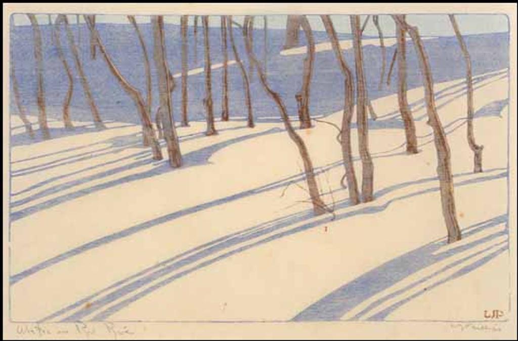 Walter Joseph (W.J.) Phillips (1884-1963) - Winter on Red River
