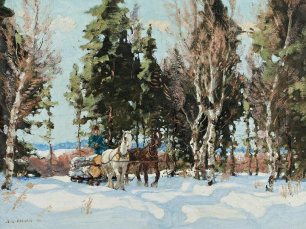 Frederick Simpson Coburn (1871-1960) - A Fresh Winters Day