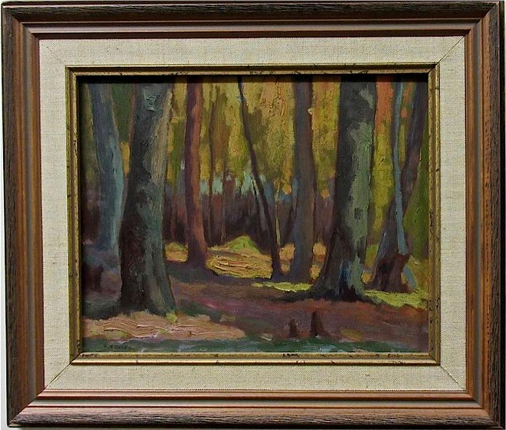 Ernest Alfred Dalton (1887-1963) - Woodland Study
