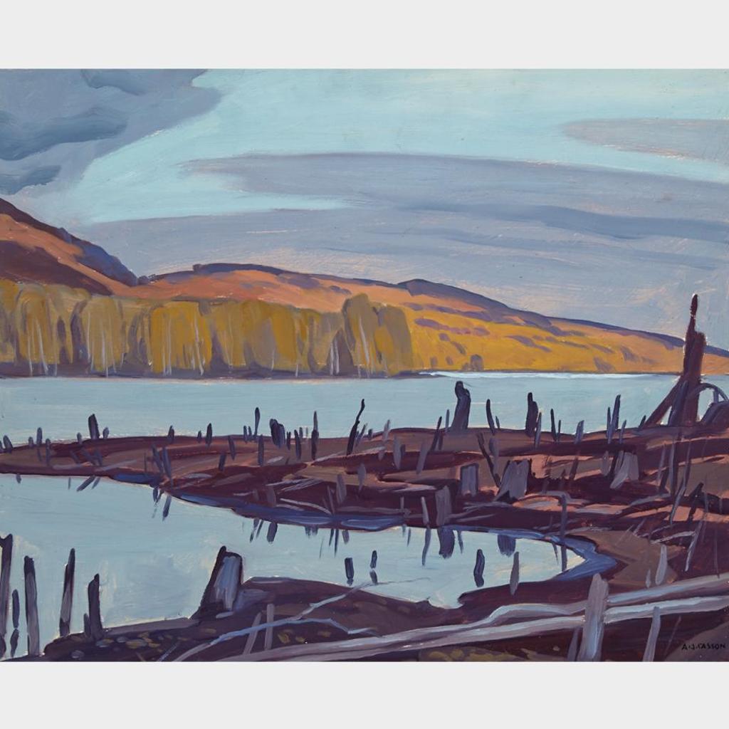 Alfred Joseph (A.J.) Casson (1898-1992) - Opeongo River, 1950