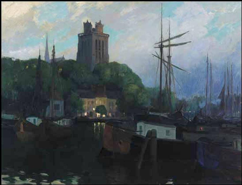 Maurice Galbraith Cullen (1866-1934) - Dordrecht at Twilight