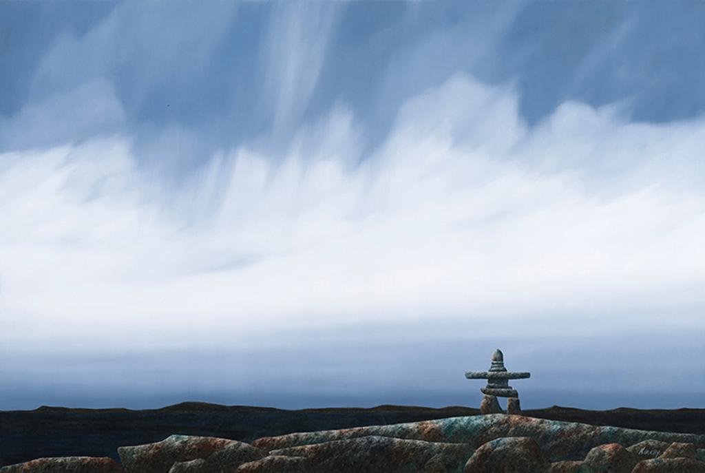 Ken Kirkby (1940-2023) - Inukshuk