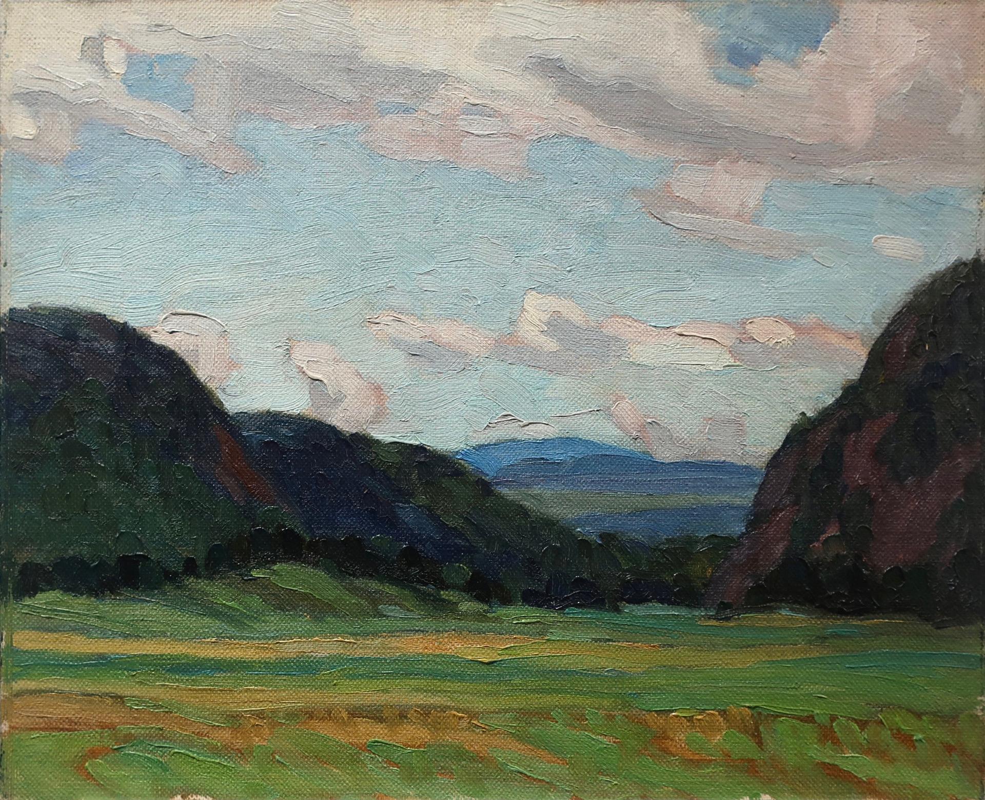 George Henry Griffin (1898-1974) - Untitled (Clouds Over Valley)