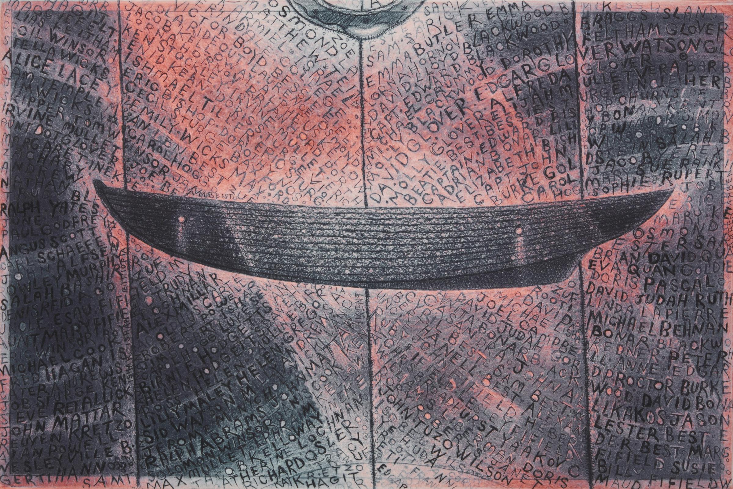 David Lloyd Blackwood (1941-2022) - Dante's Barque