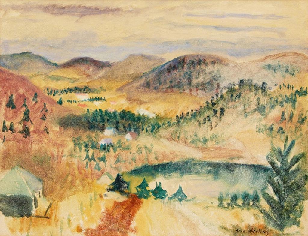 Rose Wiselberg (1908-1992) - Laurentian Landscape