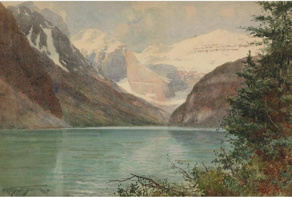 Frederic Martlett Bell-Smith (1846-1923) - Lake Louise, Canadian Rockies