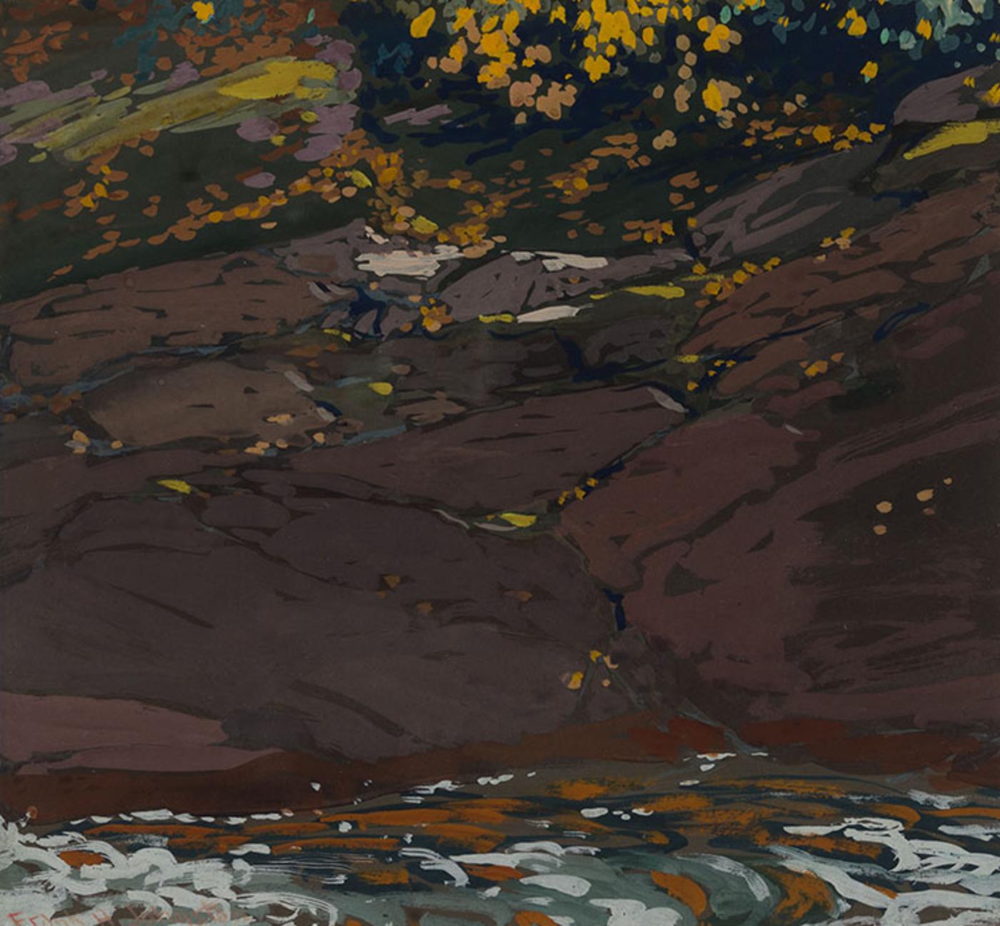 Frank (Franz) Hans Johnston (1888-1949) - Canyon Pool