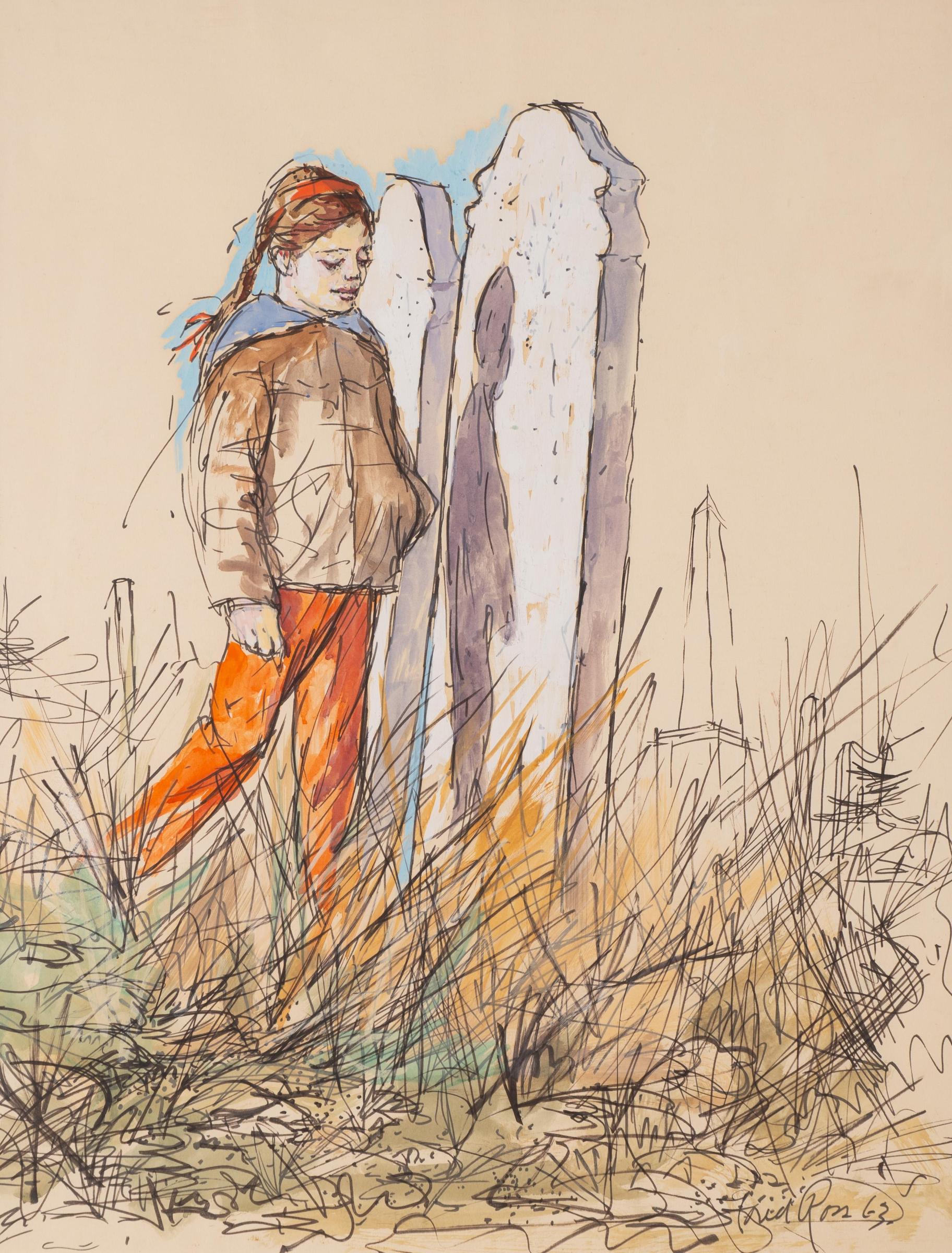 Fred Ross (1927-2014) - Untitled