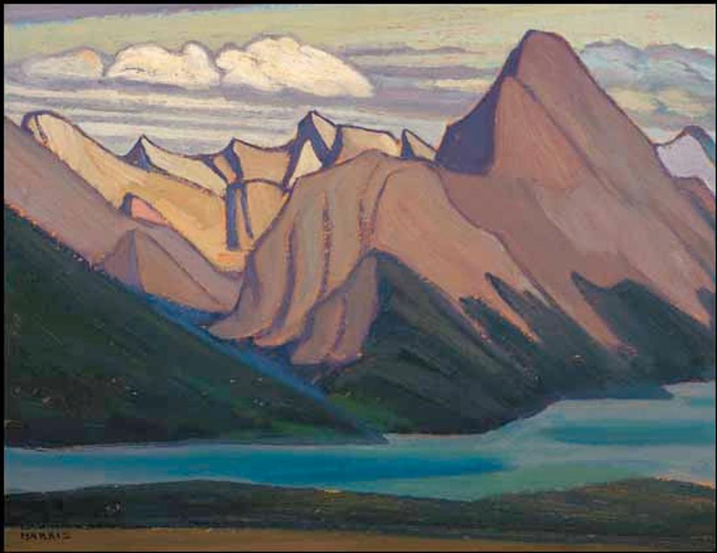 Lawren Stewart Harris (1885-1970) - Mountain Sketch CVI, Mt. Sampson,