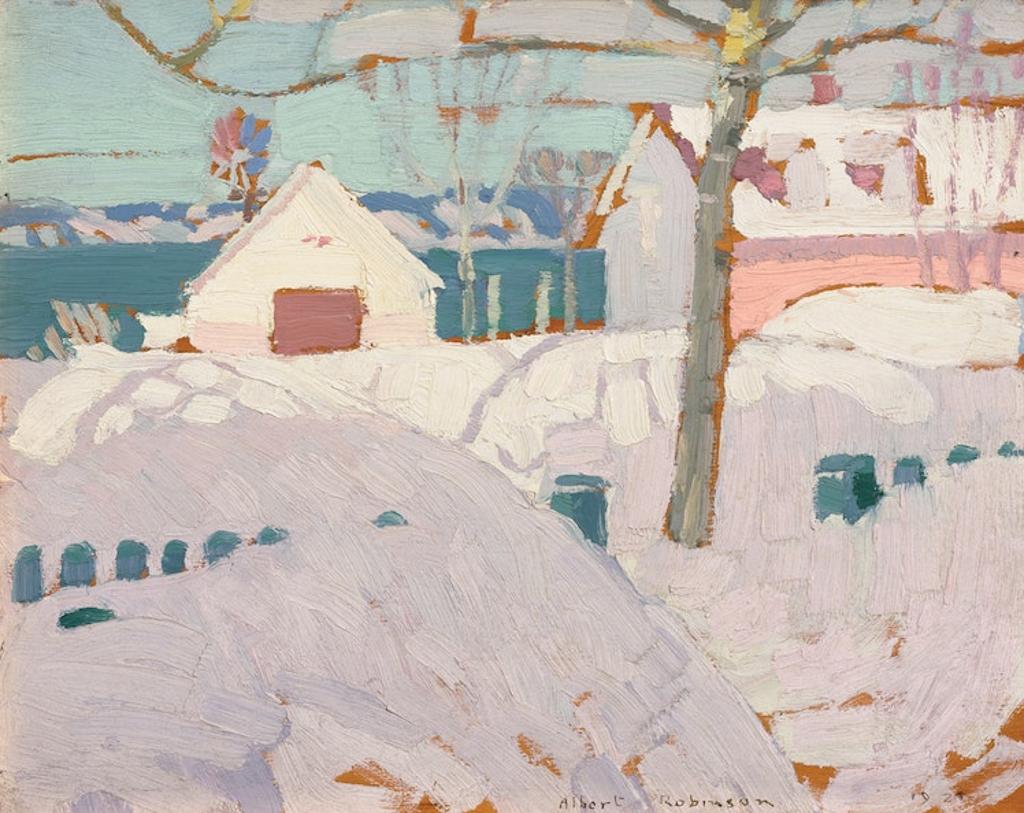 Albert Henry Robinson (1881-1956) - Winter, Cacouna
