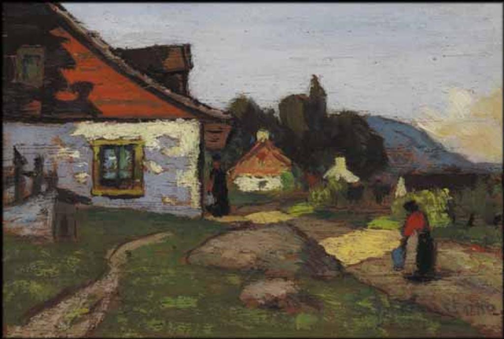 John Young Johnstone (1887-1930) - Quebec Village