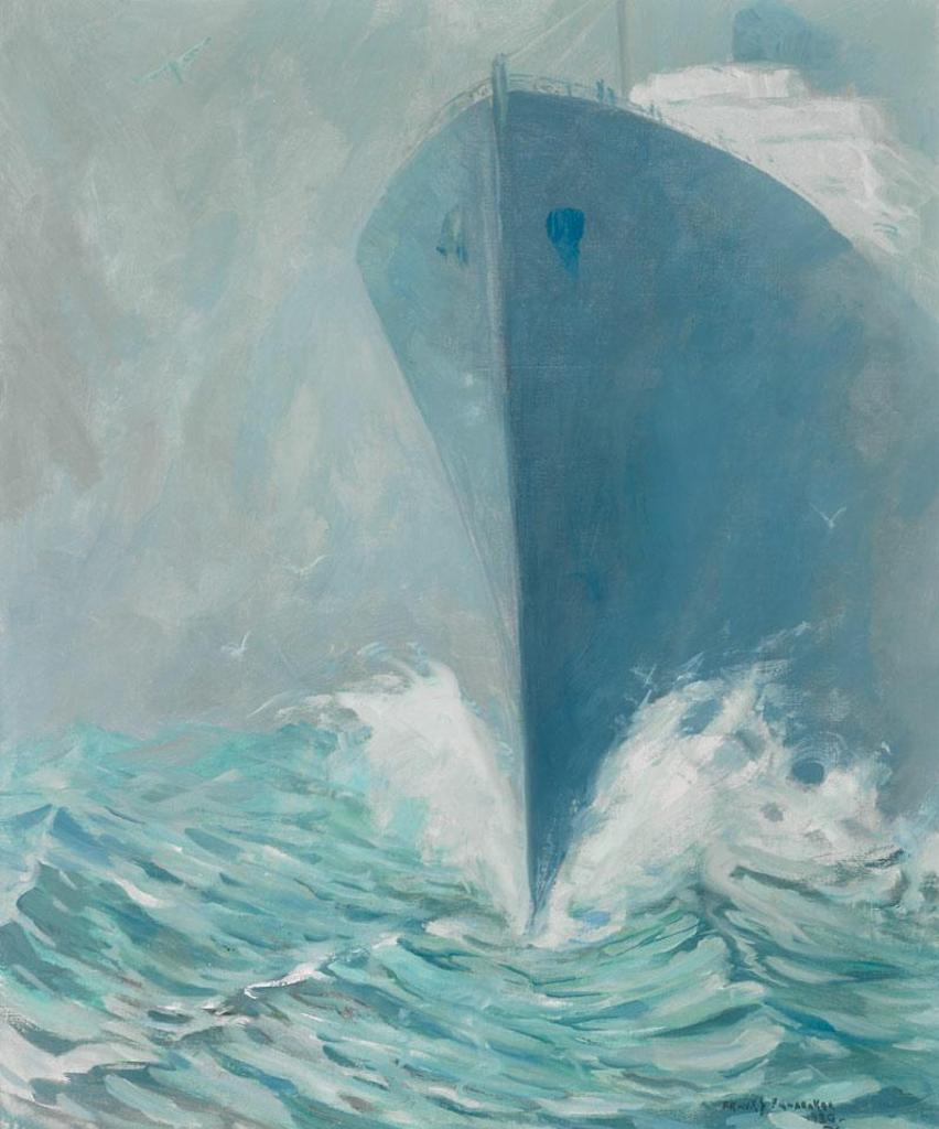 Frank Shirley Panabaker (1904-1992) - Ship At Sea