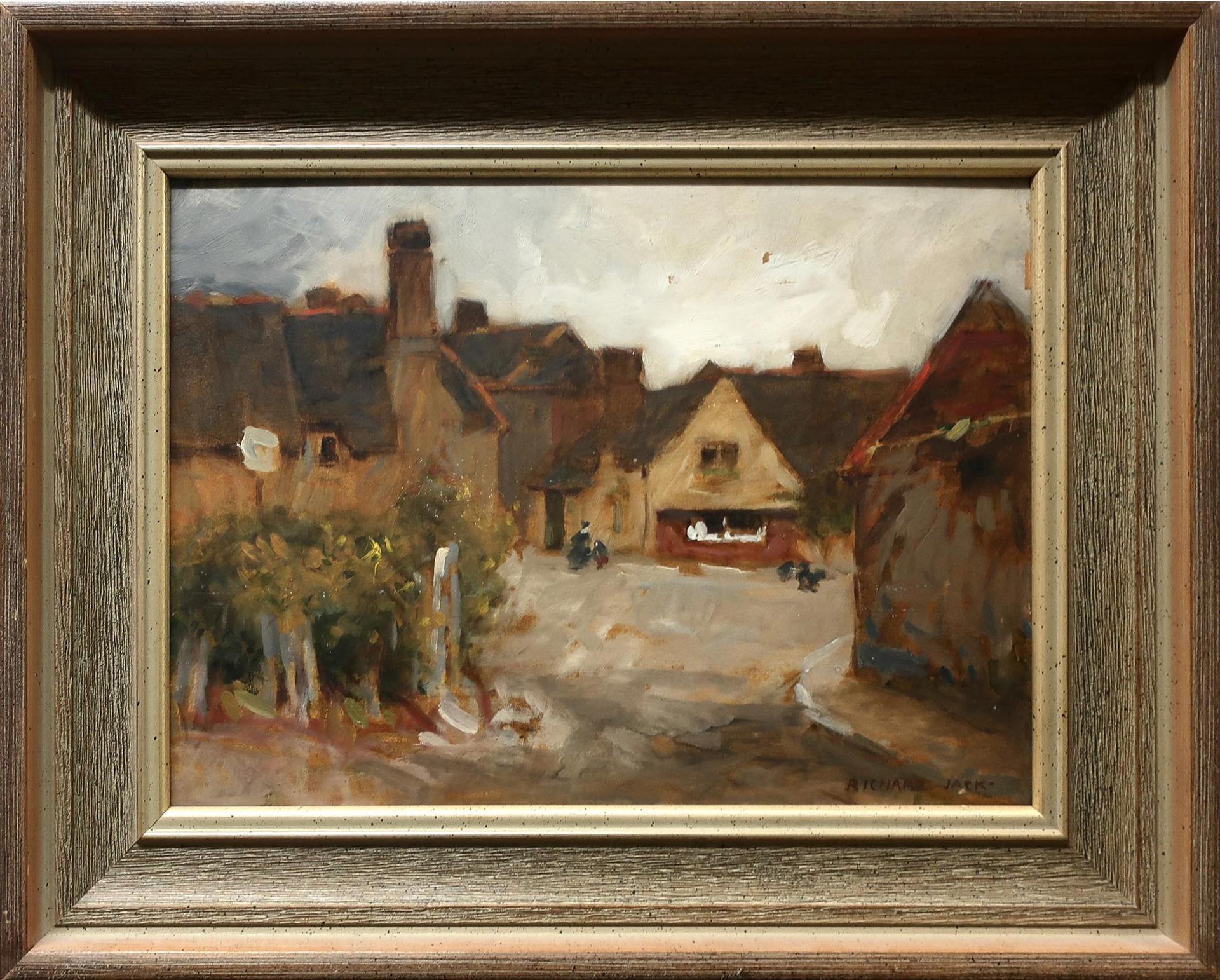 Richard Jack (1866-1952) - Untitled (Village Study)