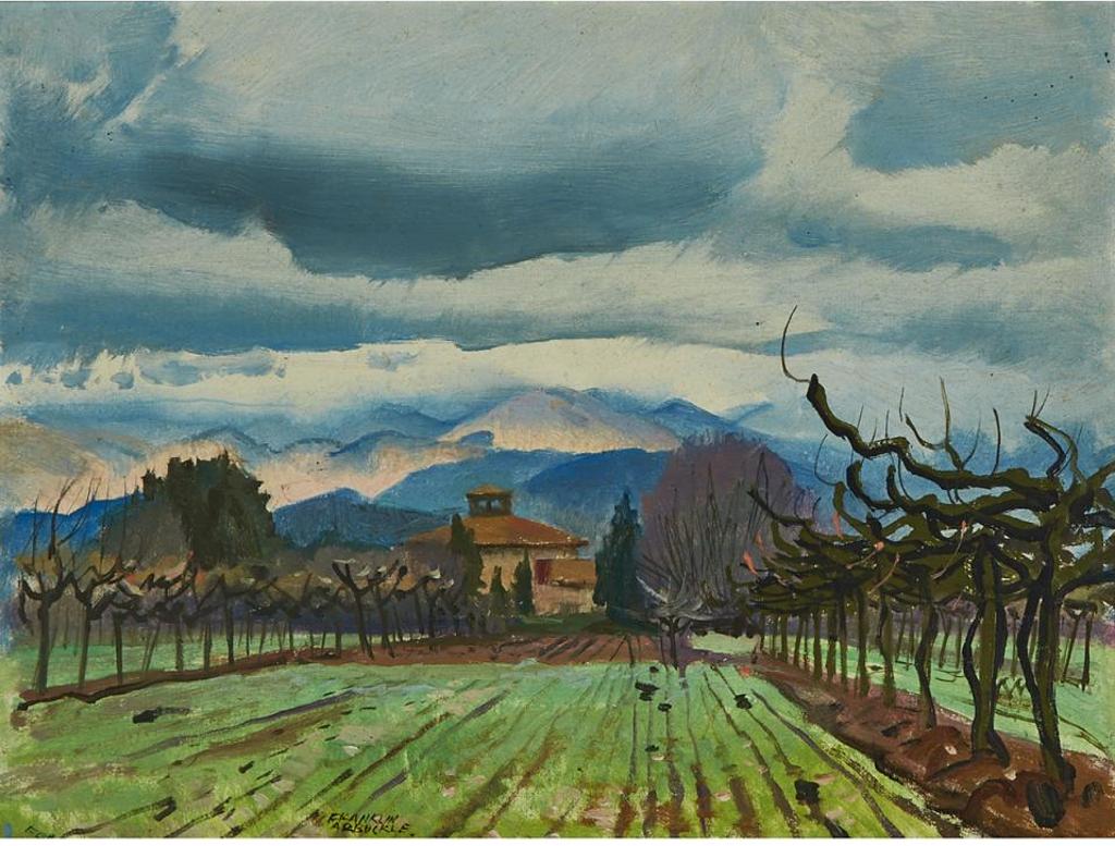 George Franklin Arbuckle (1909-2001) - Edge Of The Appennino - Winter