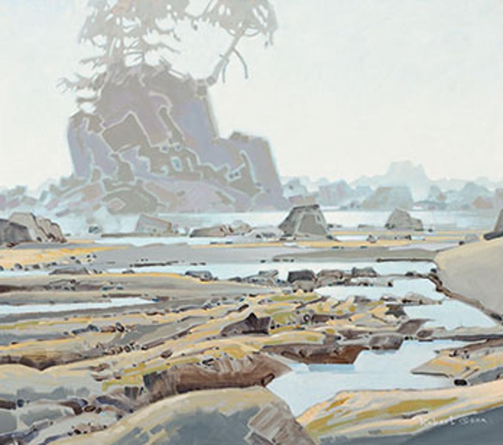 Robert Douglas Genn (1936-2014) - A Sea Stack, Carmanah Beach, on the West Coast Trail
