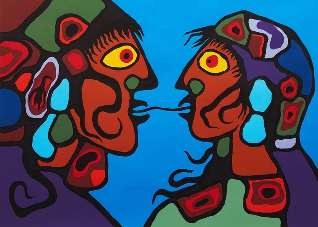 Norval H. Morrisseau (1931-2007) - Look Within Ourselves