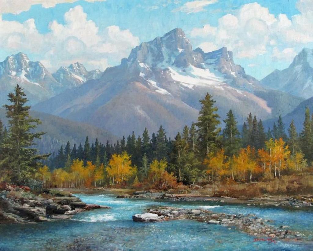 Duncan Mackinnon Crockford (1922-1991) - The Ghost River Country, Alberta; 1977