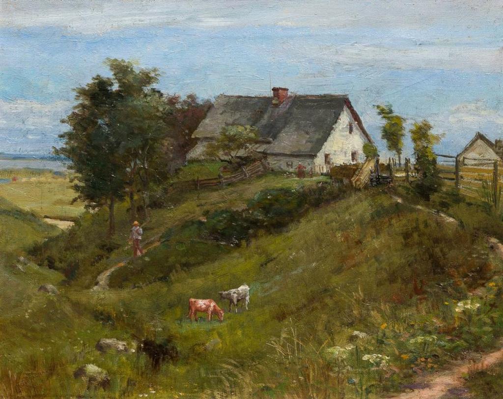 John H. McNaughton - Landscape with Farm