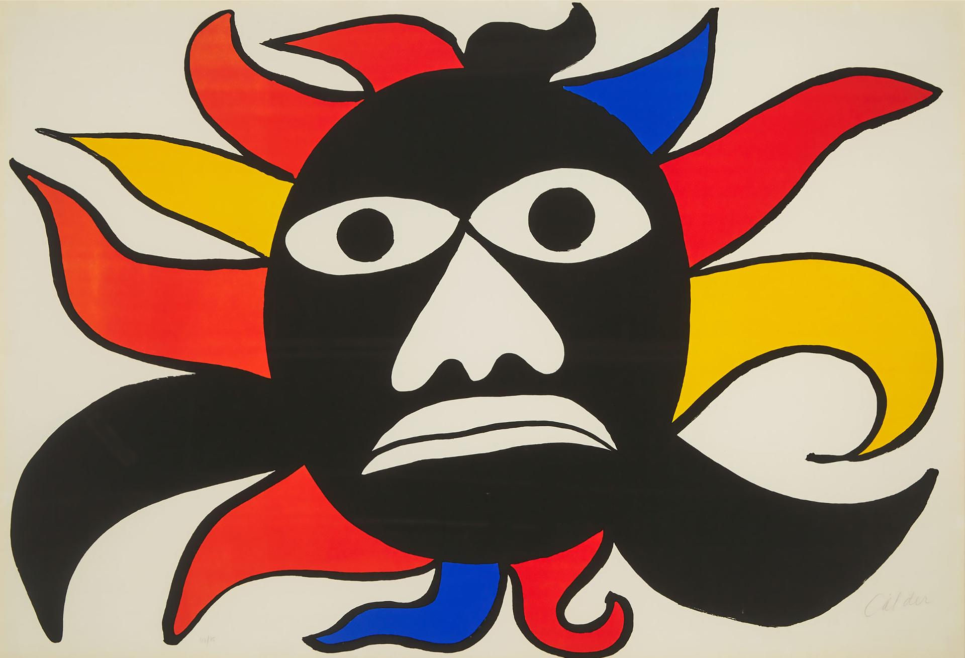 Alexander Calder (1898-1976) - Soleil Noir (Black Sun), 1969