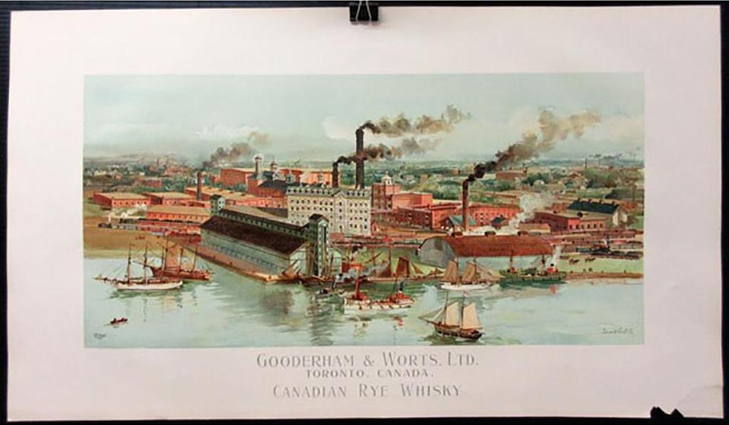 Arthur Henry Hider (1870-1952) - Gooderham & Worts Ltd, Toronto. Canada. Canadian Rye Whisky