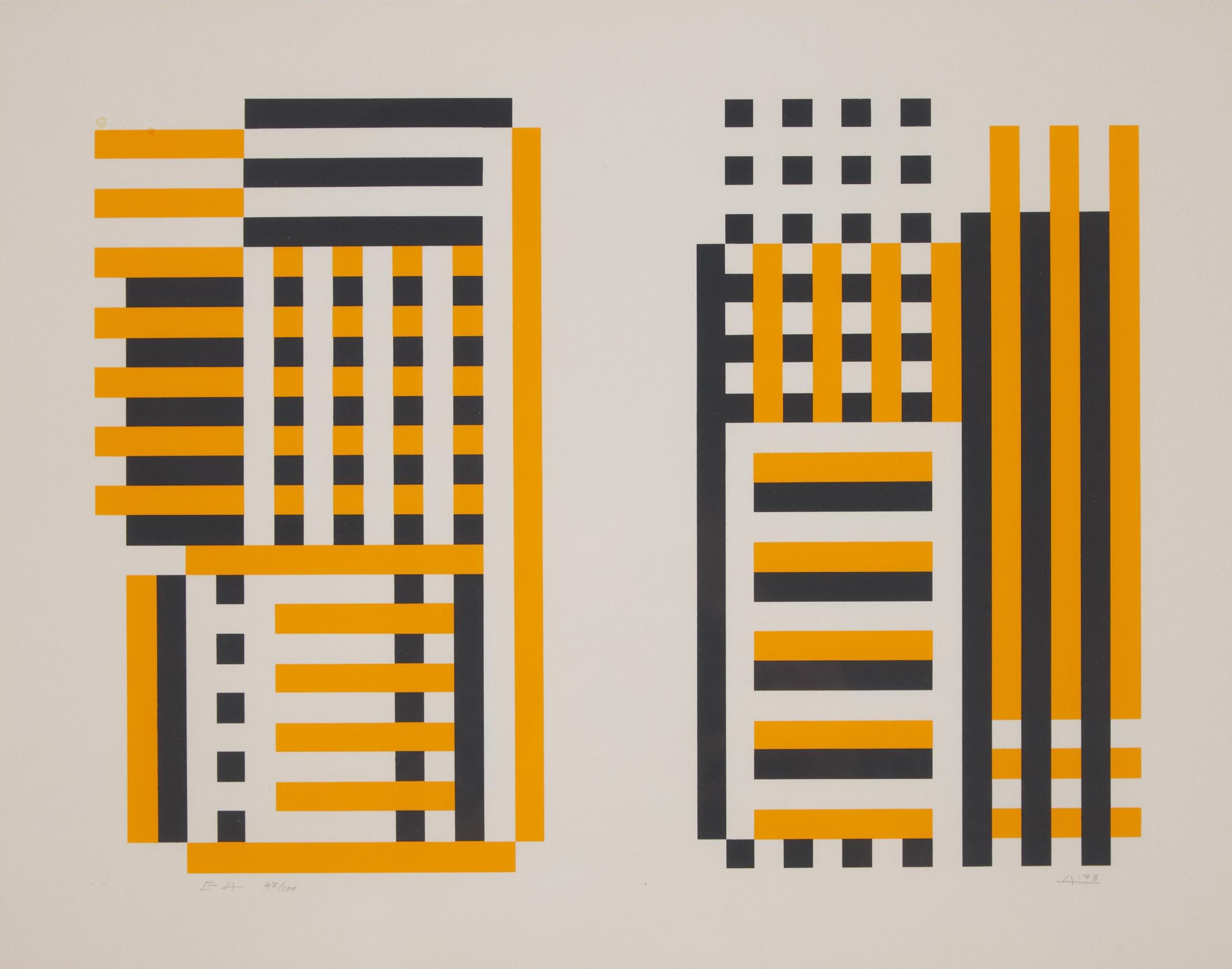 Josef Albers (1888-1976) - EA, 1973 [D. 222]
