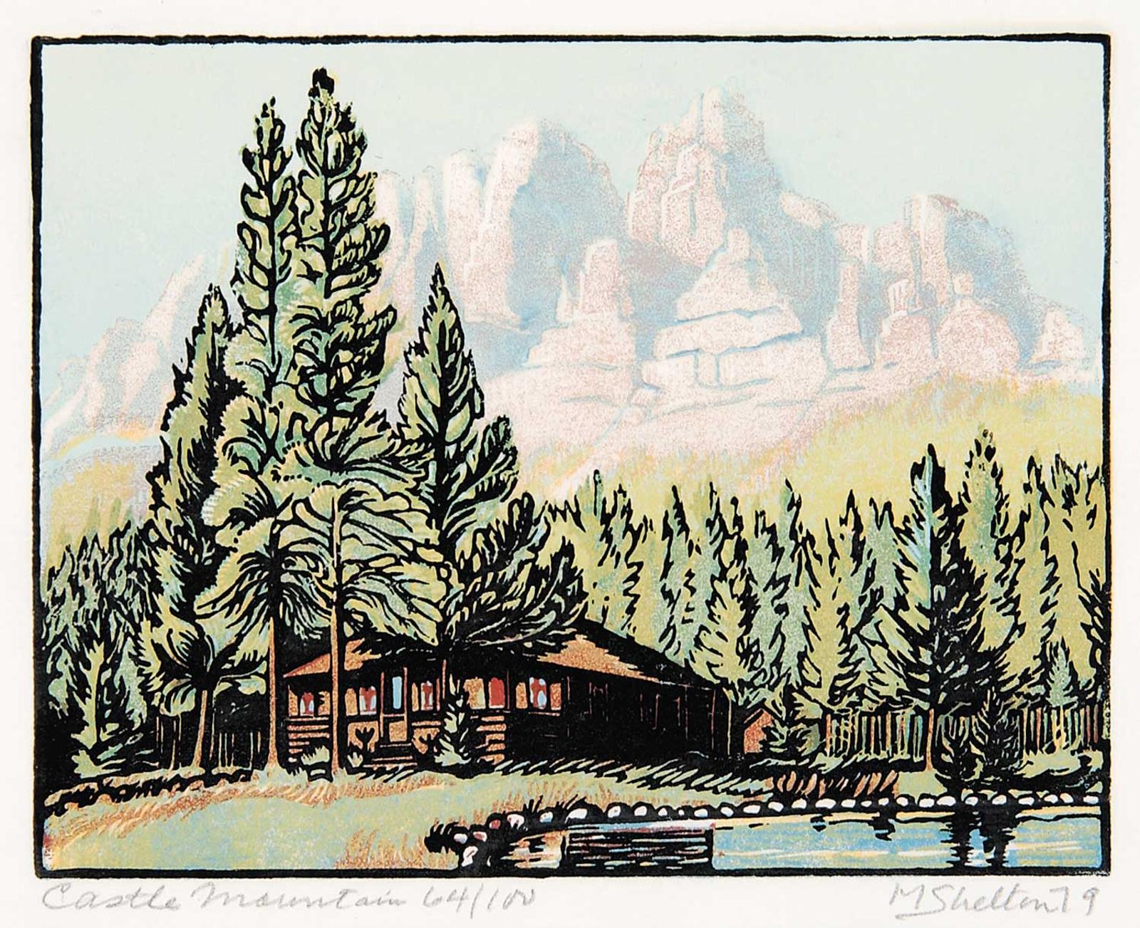 Margaret Dorothy Shelton (1915-1984) - Castle Mountain  #64/100