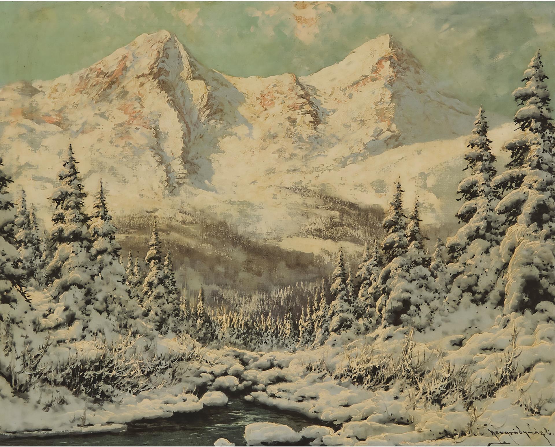 Laszlo Neogrady (1896-1962) - The Beauty Of Winter