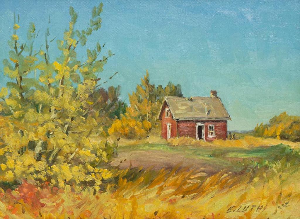 Ernest (Ernie) Luthi (1906-1983) - Untitled - Fall Day