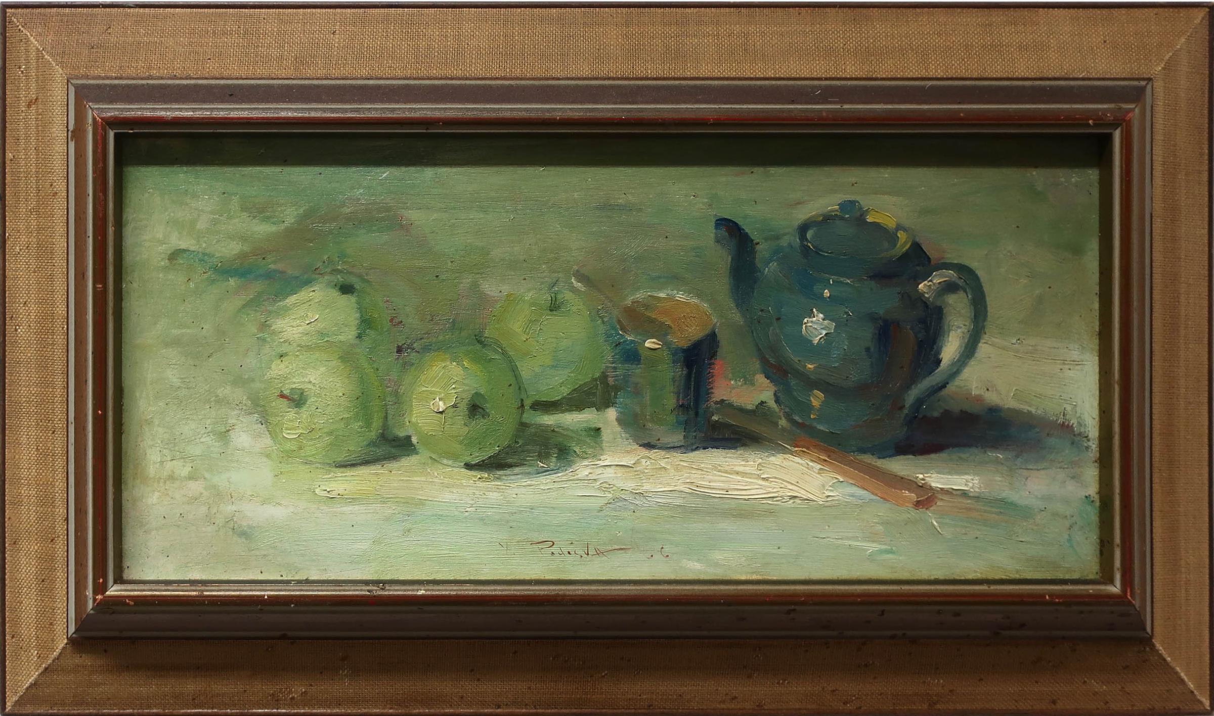 Yehuda Podesva (1926-2012) - Green Apples