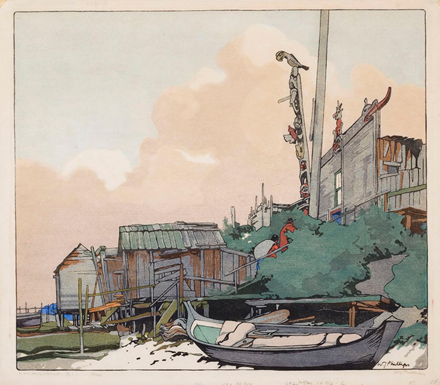 Walter Joseph (W.J.) Phillips (1884-1963) - Mamalilicoola, B.C.