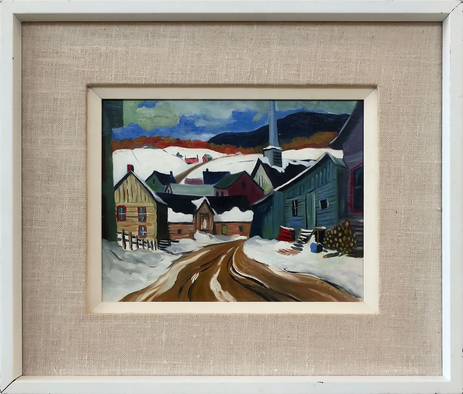 Patrick Morris Hickman (1946-1946) - Quebec Village - Early Morning