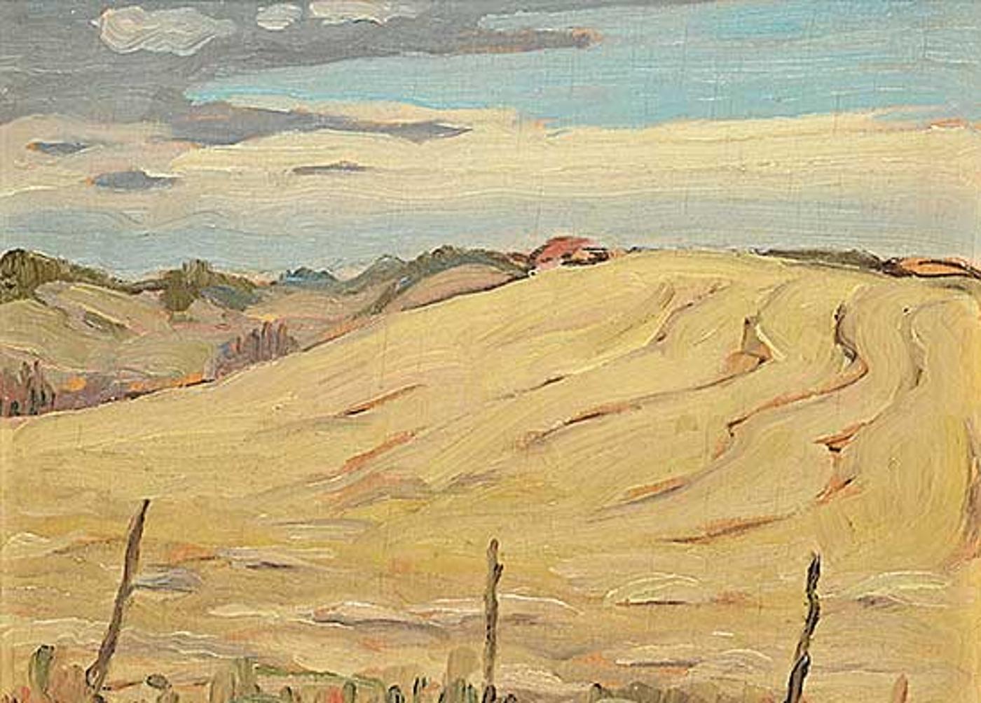 John Davenall Turner (1900-1980) - Stubble Field