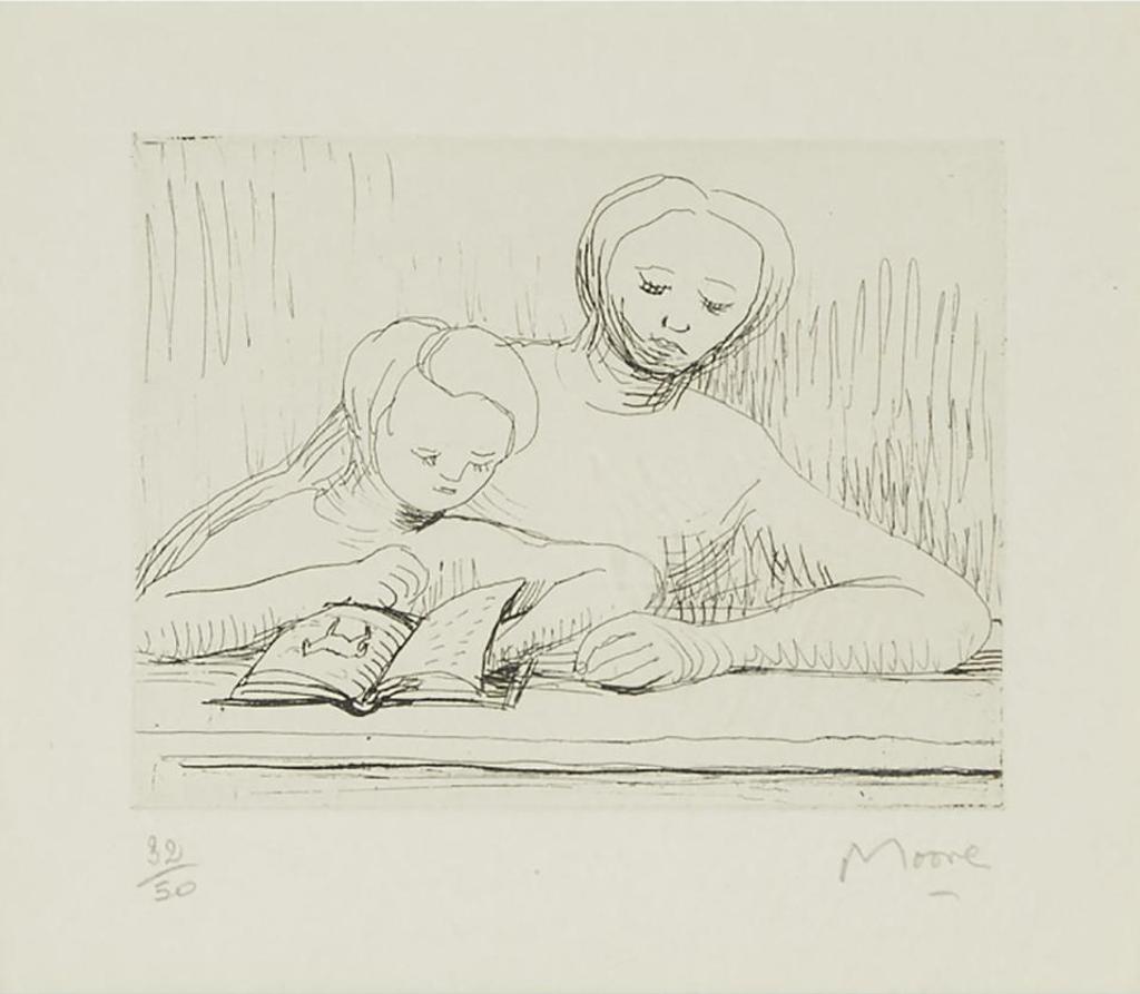 Henry Spencer Moore (1898-1986) - Picture Book, 1967 [cramer, 91]