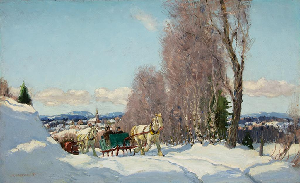 Frederick Simpson Coburn (1871-1960) - Winter, Melbourne, Quebec