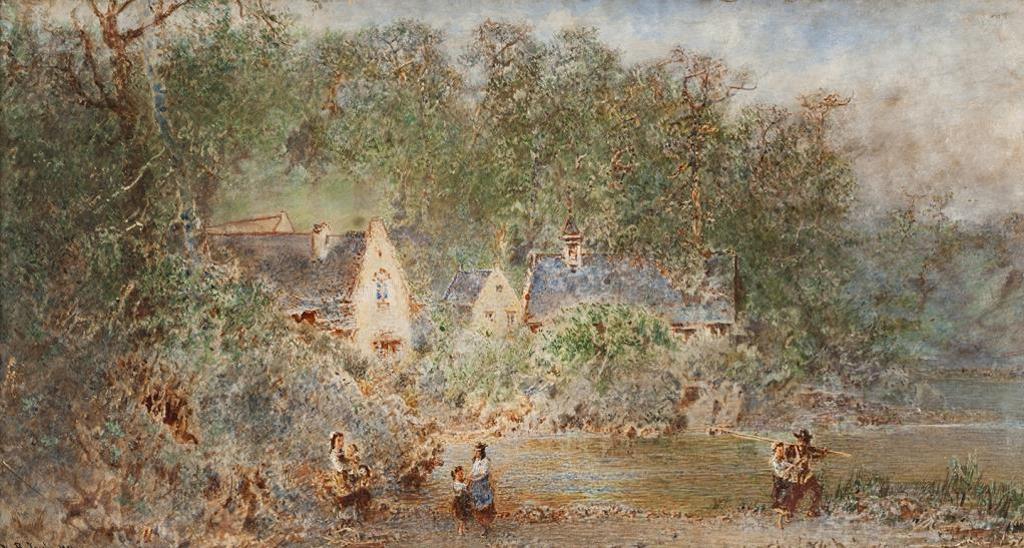 Otto Rheinhold Jacobi (1812-1901) - The Mill Pond