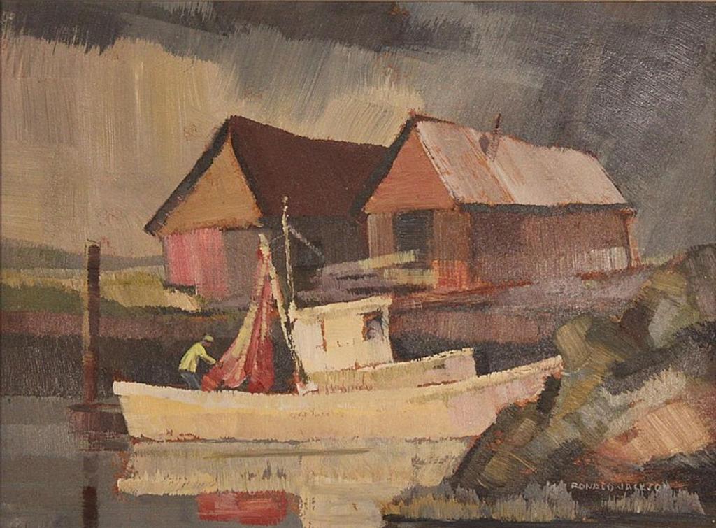 Ronald Threlkeid Jackson (1902-1992) - Trawler - Steveston