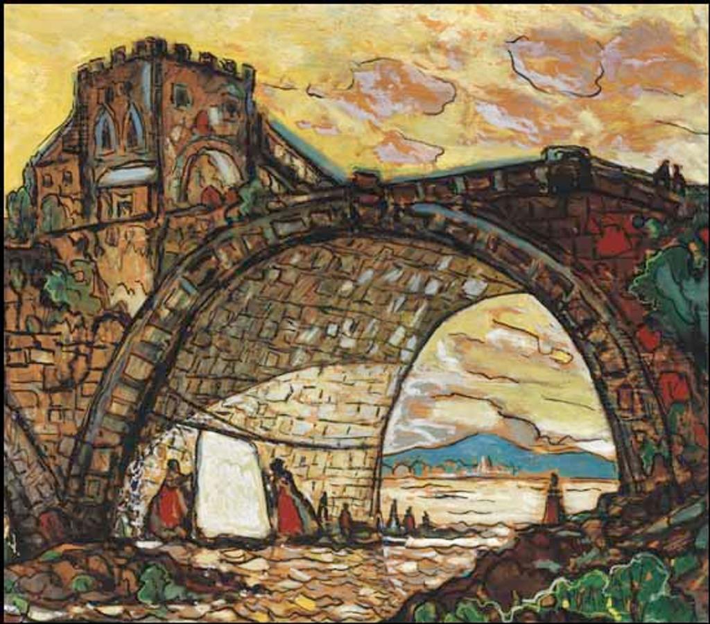 Marc-Aurèle Fortin (1888-1970) - Pont d'Italie