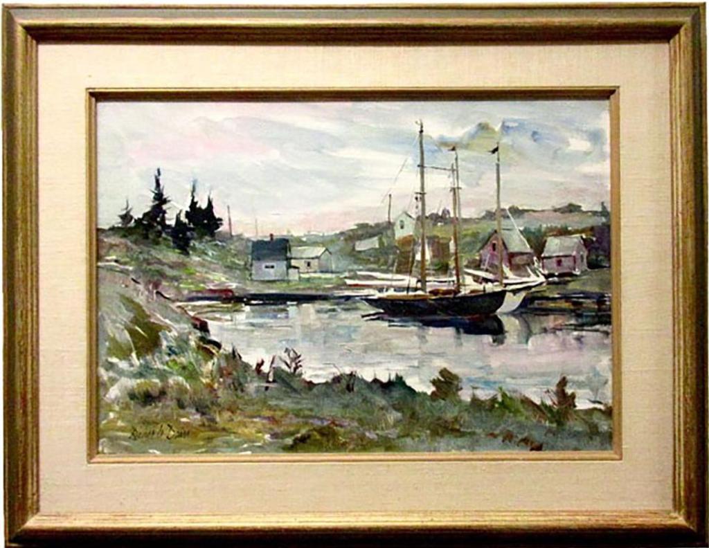 Bruce Le Dain (1928-2000) - Schooner Cove, Lunenberg County, Nova Scotia