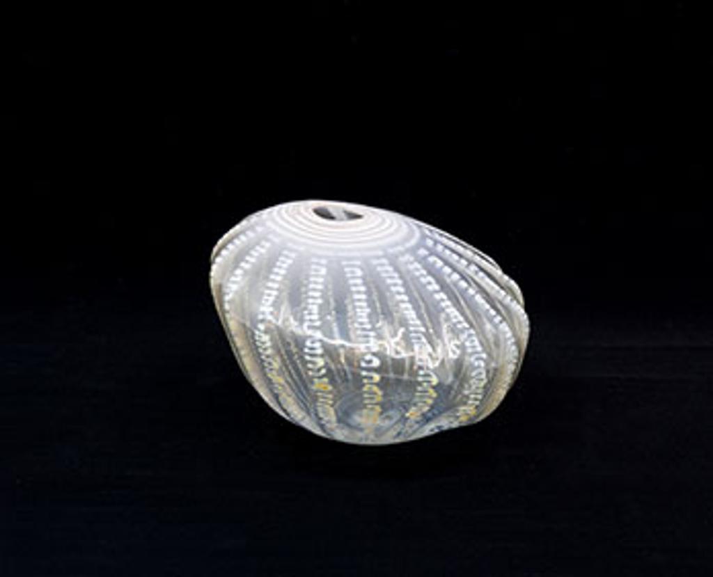 Dale Chihuly (1941) - White Shell Shape