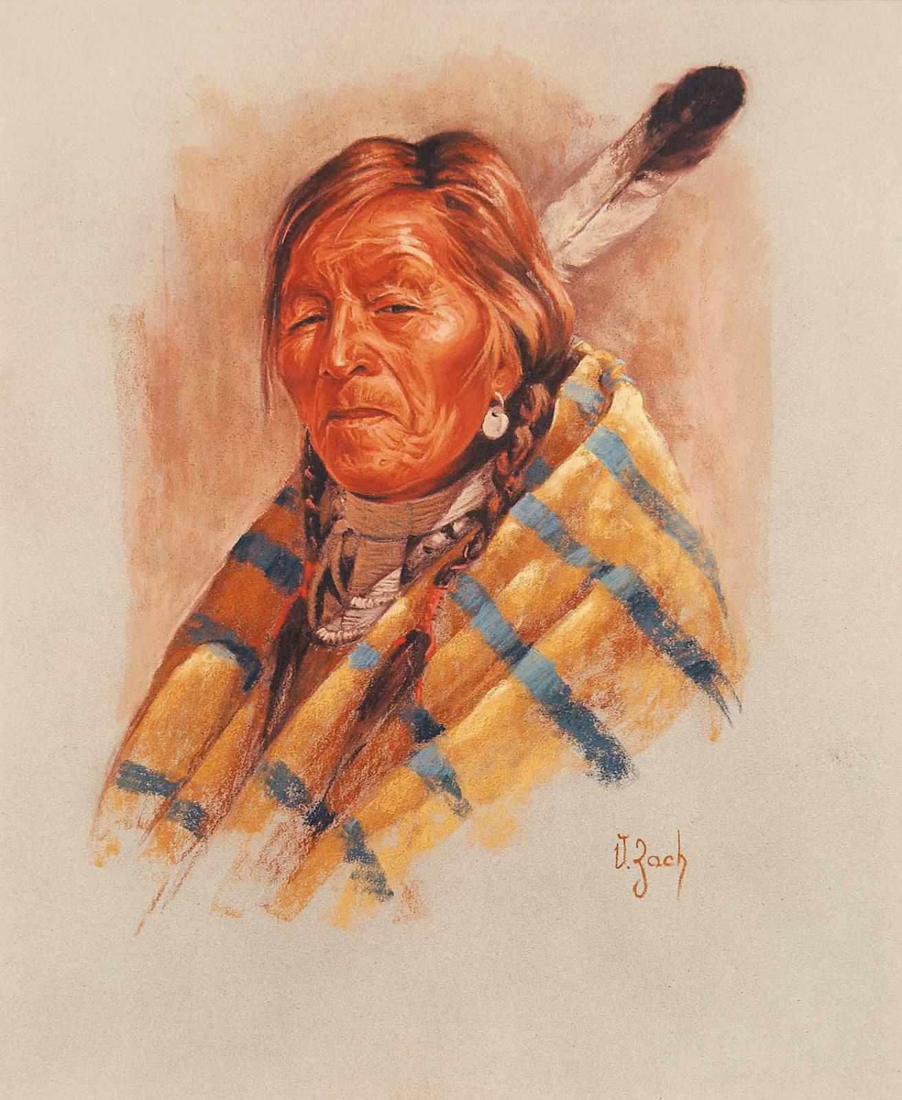 Vilem Zach (1946) - Indian in a Blanket