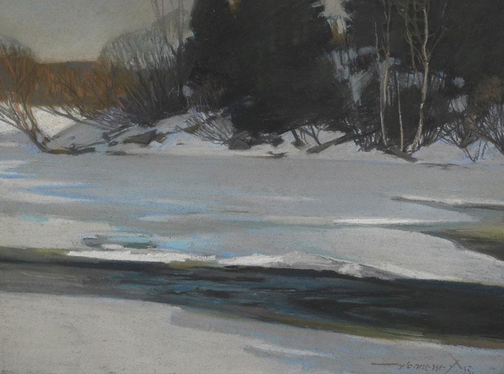 Frank Charles Hennessey (1893-1941) - Winter In The Gatineau Hills