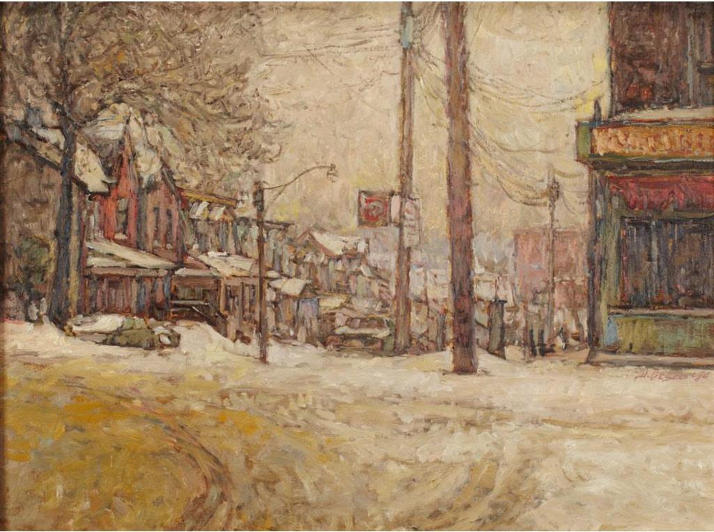 Donald Besco (1941) - The Corner Store, Riverdale, Toronto