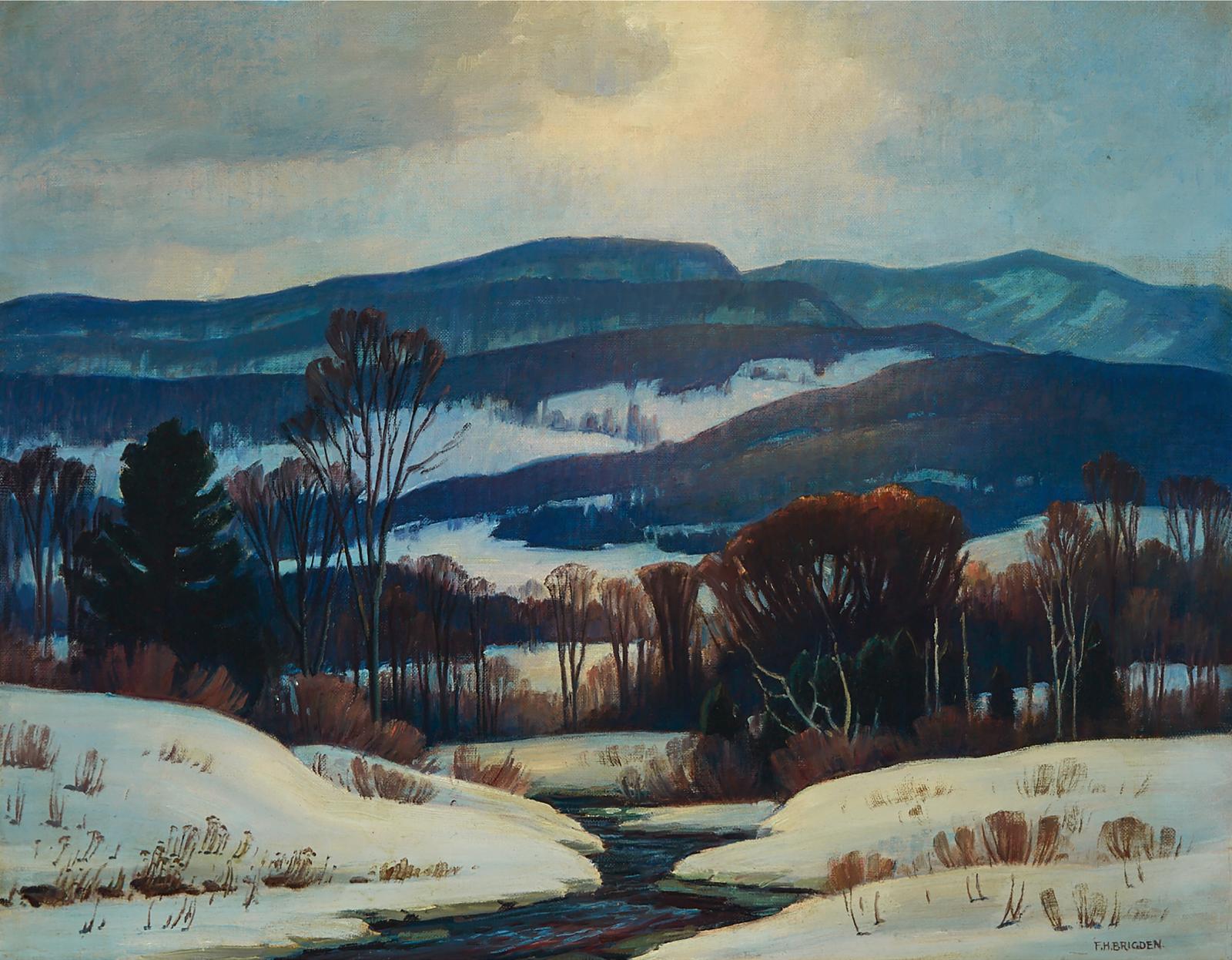 Frederick Henry Brigden (1871-1956) - Winter Scene