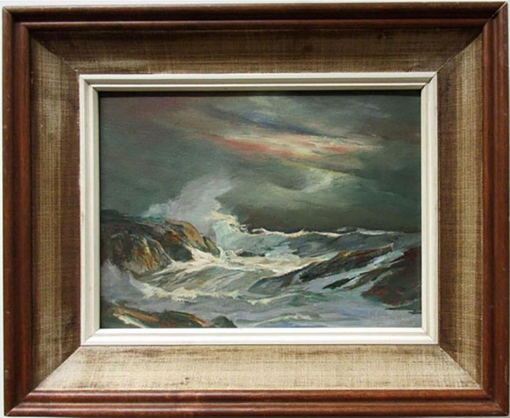 William Edward de Garthe (1907-1983) - Untitled (Passing Sea Storm )