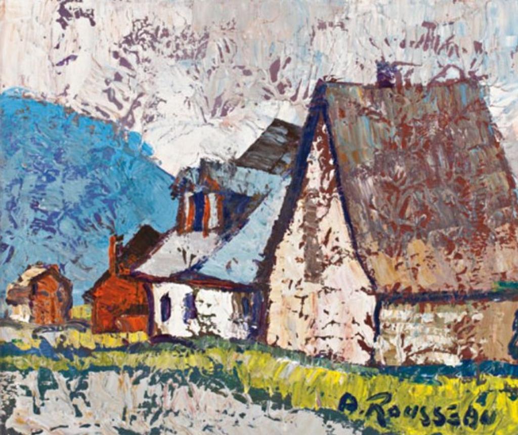 Albert Rousseau (1908-1982) - Quebec Barn