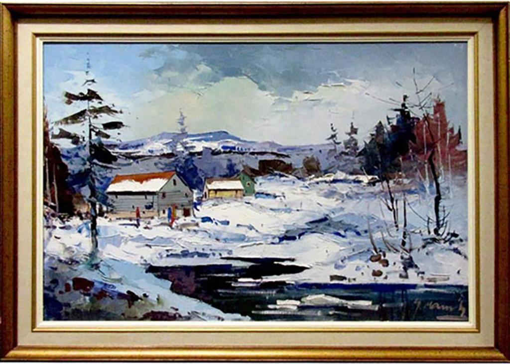 Geza - Untitled (A Neighbourly Chat - Laurentians)