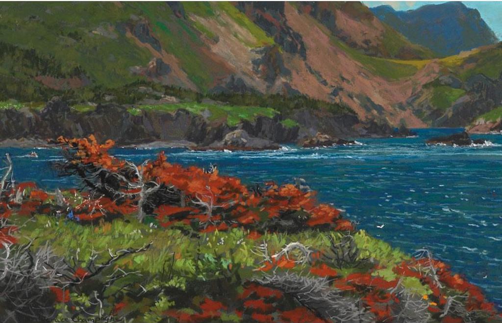 Horace Champagne (1937) - Rusty, Orange Spruce, Trout River Trail, Gros Morne Nat. Pk., Newfoundland