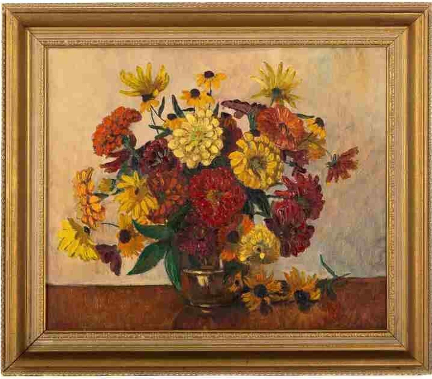 Albert Jacques Franck (1899-1973) - Still life with flowers (1941)